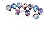 Galaxy Lollipops Cosmo Collection (10 Designs) Space Candy Handcrafted in USA