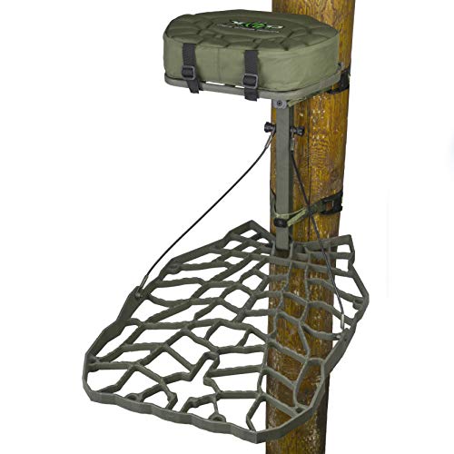 XOP-XTREME OUTDOOR PRODUCTS Air Raid Cast Aluminum Tree Stand - Aluminum Deer Stand for Hunting