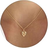 HANLI 14K Gold Plated Necklaces for Women - Dainty Butterfly, Star of David, Moon and Star, Sun, Lotus, Infinity, Hummingbird, Bee,Boots,Chill,Sunflower Pendant Designs - Elegant Jewelry for Women