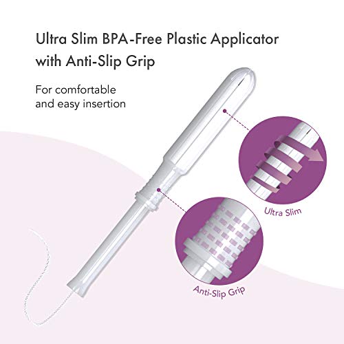 image for Rael Organic Cotton Unscented Tampons - Regular & Super Absorbency, BP