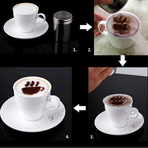 image for Luckybud Handheld Milk Frother - Battery Operated Electric Foam Maker 