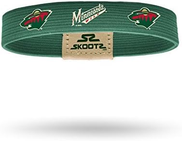 Officially Licensed NHL Wristbands (Small, Minnesota Wild)