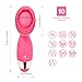 Vibrator , Louviva Massage 10 Speed G Spot Vagina Clitoris Stimulation USB Rechargeable Waterproof Powerful vibration Sex Adult Toys for Couples or Women Flirt Brush Pink
