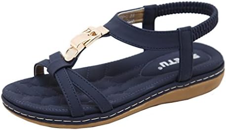 Lolittas Summer Beach Boho Flat Sandals for Women Ladies, Sparkly Sequin Wedding Bridal Strappy Slingback Peep Toe Wide Fit Slingback Size 2-9