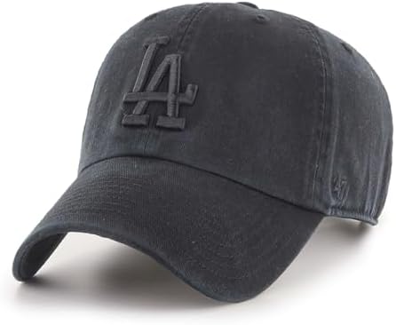 Amazon.com: 47 Brand Los Angeles LA Dodgers Clean Up Hat Cap