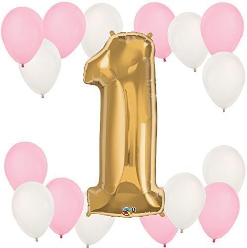 sorry to-Fun to be One - Girl 1st Birthday Party Balloon Kit