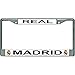 Real Madrid Chrome License Plate Frame
