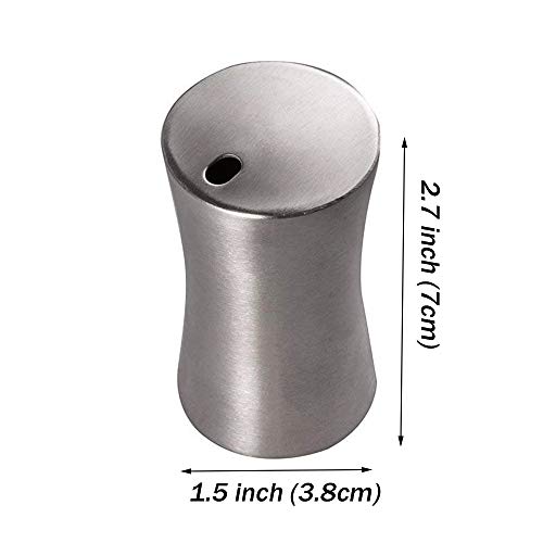 FireKylin 2 Pcs Toothpick Holder, Stainless Steel Dispenser Storage Organizer