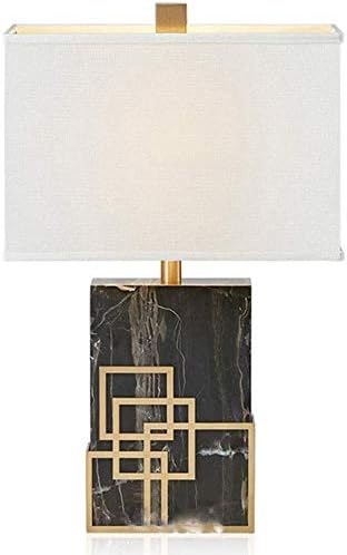Table Lamp,Marble Table Lamp Designer Style Table Lamp Post-Modern Table Lamp American Table Lamp Table Lamp Bedroom Bedside, Table Lamp