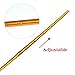 HYOUT Adjustable Tarp Poles Aluminium Alloy Tent Pole for Camping Awnings Hiking Backpacking Hammocks Shelters