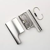 Aluminum Replacement Rear Snap Latch Standard Waterproof Housing Buckle Lock for GoPro Hero 3+, Hero 3 Plus, Hero 4 Camera(Silver)