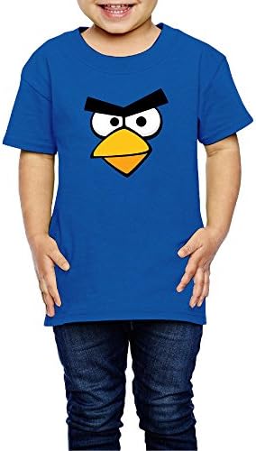 Uotis Kid's Use A Slingshot To Fly Bird T-Shirts (2-6 Years) RoyalBlue