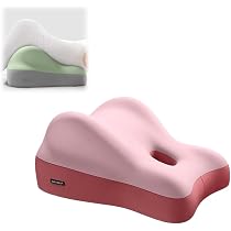 Coussin D'appoint Pour Couple Jeeeun Sweet Surrender - Mousse Mémoire, Dimensions 41x23x48 Cm, Housse Lavable - Beige, Gris, Bleu, Vert, Rose - 3