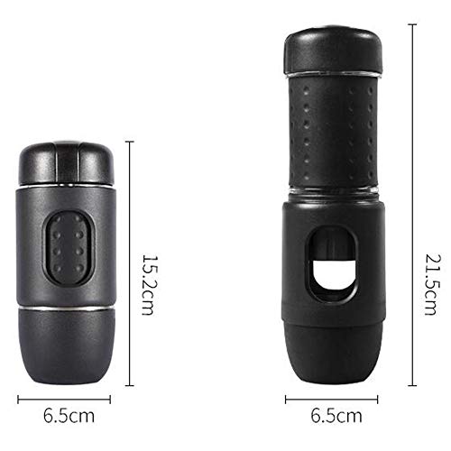 Kleine Reisekaffeemaschine Mini Hand gedrückt Kapsel Kaffeemaschine Kaffee Appliance Tragbare Capsule Kaffee-Maschine… – Bild 6
