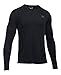 Under Armour Men's Threadborne Siro Long Sleeve T-Shirt, Black/Graphite, Large