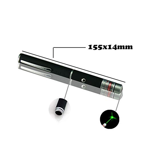1Pcs 5mW 532nm green laser pointer powerful laser pointer demonstrator remote hunting laser excluding batteries
