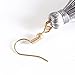 ELEARD Tassel Earrings Tiered Thread Tassel Dangle Earrings Statement Layered Tassel Drop Earrings (Grey)