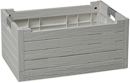 DEA HOME Florida Caja Plegable, Gris Tórtola, 59x39x28 cm: Amazon.es: Hogar