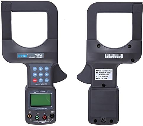 KQYAN High Security Tester Large Caliber Leakage Clamp Meter Multimeter Voltage Detector Current Clamp ETCR7000A