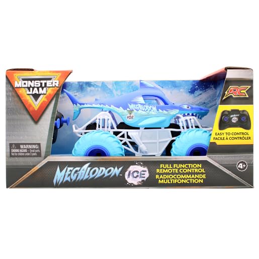 SPIN MASTER FOR MONSTER JAM MEGALODON ICE REMOTE...