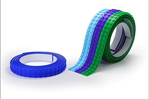 Lego and Building Blocks Compatible Baseplate Tape; GRAY; Value Pack Almost 20 Feet!