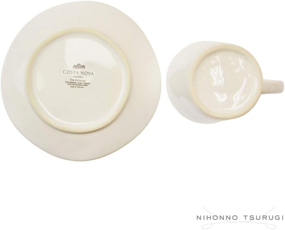 COSTA NOVAコスタ・ノバティーカップソーサー ホワイト