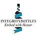 Integrity Bottles, GOT, MOD, That's What I Do, King Of The North, Hold The Door (Set of 4) Stemless Wine Glasses, Handmade, Handblown, Hand Etched Gifts, Sand Carved, 16oz