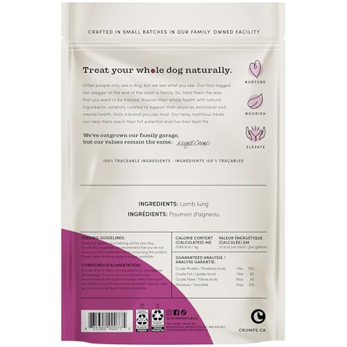 CRUMPS NATURALS LAMB CHOPS 110G/3.9OZ(PRODUCT PACKAGING MAY VARY)
