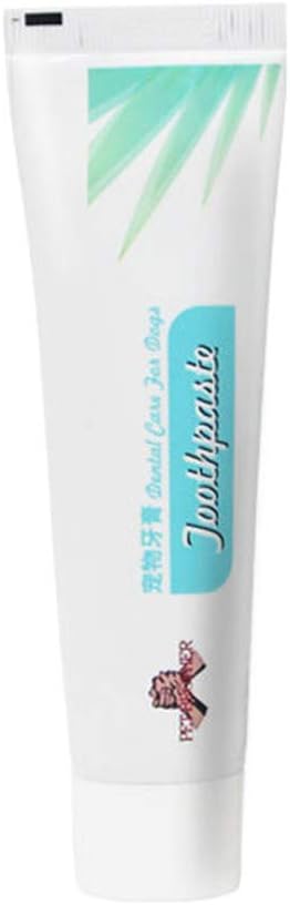 CreazyBee New Pet Enzymatic Toothpaste for Dogs, Hprevent from Bad Breath, Helps Reduce Tartar, Beef Flavor (White)