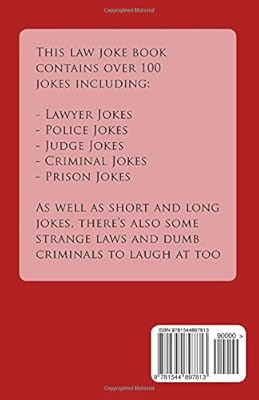 Law Jokes Lawyer Jokes Police Jokes And Judge Jokes Etc Clarke R J Amazon Sg Books