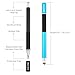 Stylus Pens for Touch Screens Stylus for iPad Stylus Pen for Tablet (Jet Black+Arctic Blue)