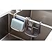 Momshand Kitchen Sponge Holder, Sink Caddy Brush Soap Dishwashing Drainer Rack Hold Ladle Hanger Fork Storage Organizer