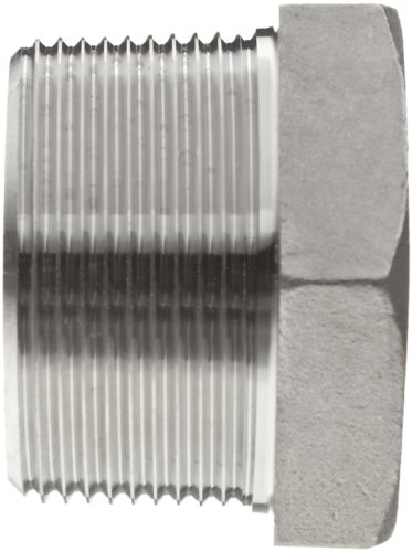 Stainless Steel 304 Cast Pipe Fitting, Hex Bushing, Class 150, 1-1/4" NPT Male X 1" NPT Female, - Thumbnail 2
