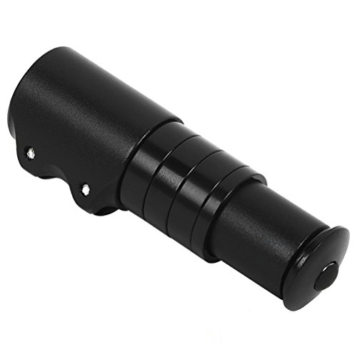 WINOMO 28.6mm Bike Headset Bicycle Fork Stem Raiser Extender Head Up Raiser (Black)