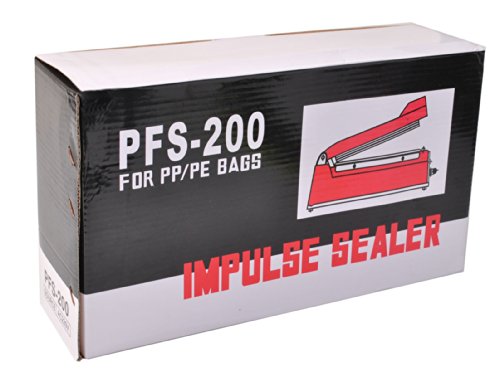 Safstar 8"/12" Manual Impulse Heat Sealer Plastic Poly Bag Closer Machine (8 inch) - Thumbnail 4