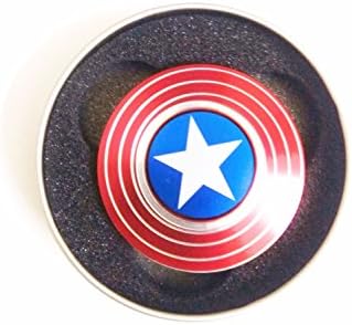 Excel Productions High Quality Metal Hand Spinner Captain America Style