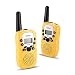 Joylor Durable Walkie Talkies Twin Toy for kids,Easy To Use and Kids Friendly 2-Way Radio 3-5KM Range Interphone Outdoor Camping Hiking-Yellow