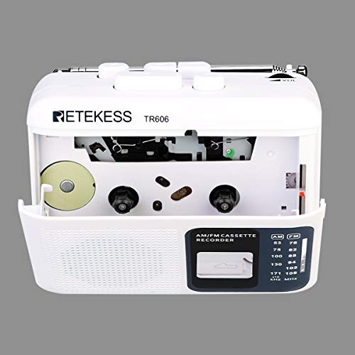 image for Retekess TR606 Cassette Player with Portable AM FM Radio Walkman Tape 