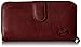 Buxton Women's Heiress Ensemble Clutch, Burgundy, One Size
