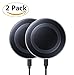 2 Pack Wireless Charger, GP Tech Ultra Slim Wireless Charging Pad for iPhone X, iPhone 8/8 Plus,Samsung Galaxy S8/S8 Plus,S7/S7 Edge,Note 8 (with all Qi enabled phones)