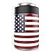 Aretty - USA Patriot American Flag Vinyl Skin Decal for The Yeti Rambler Colster (Colster Not Included) (American Flag)