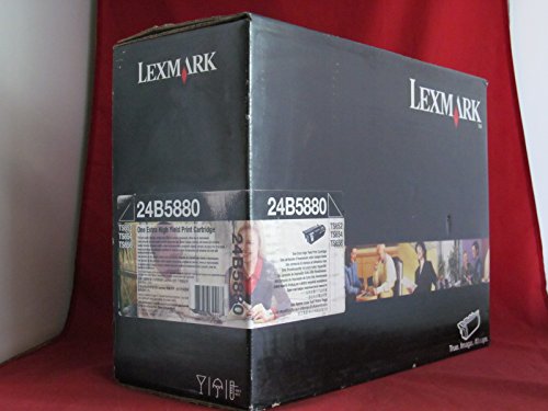 LEXMARK TS65X BLK PRINT CART EXTRA HIYLD RET PROG - 24B5880 by Lexmark