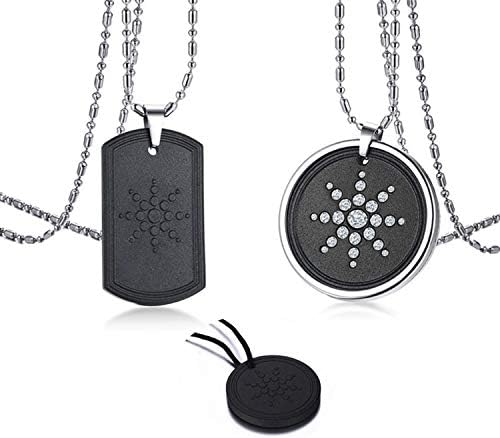 Buy Two Get One Volcanic Lava Quantum Scalar Energy Bio Science Pendant Necklace Men Jewelry Ornament Accessories