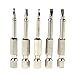 MMdex 5 Pieces in One Set Magnetic Triangle Head Screwdriver Bits S2 Steel 1/4 Hex Shank 50mm