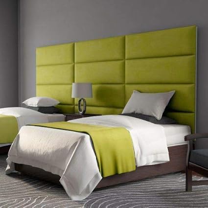 QLS 1x BETTKOPFTEIL 60x30 WANDKISSEN KOPFENDE KOPFTEIL BETTHAUPT WANDPOLSTER Polster KOPFENDE BETTKOPFENDE (Schwarz)