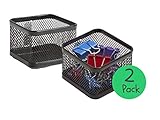 1InTheOffice Mesh Paperclip Holder for