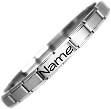JSC Jewellery Callia Name Nomination Style Stainless Steel Charm Bracelet