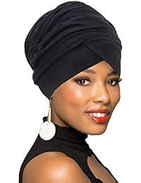 Turban Head Wrap Scarf,African Long Scarf Turban Shawl Hair Bohemian Headwrap