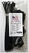 400 Assorted Cable Ties, Manufactured using UV Resistant Virgin Nylon. 4”, 8” and 11” UV Black Premium Zip Ties by USA Strong Products (4