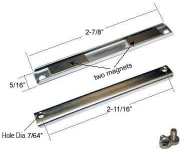 Shower Door Replacement Magnet With Screws Shower Latch Amazon Com